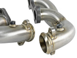 Twisted Steel 1-3/4 Inch to 2 Inch 304 Stainless Headers Ford Diesel Trucks 03-07 V8-6.0L (td) aFe Power