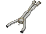 Twisted Steel X-Pipe 3 Inch 304 Stainless Steel w/ Cat Chevrolet Corvette (C7) & Z06 14-19 V8-6.2L/6.2L (sc) aFe Power