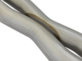 Twisted Steel X-Pipe 3 Inch 304 Stainless Steel w/ Cat Chevrolet Corvette (C7) & Z06 14-19 V8-6.2L/6.2L (sc) aFe Power