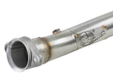 Twisted Steel 3 Inch 304 Stainless Steel Mid Pipe w/ Cat Chevrolet Corvette (C7) & Z06 14-19 V8-6.2L/6.2L (sc) aFe Power