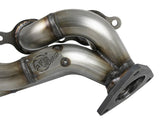 Twisted Steel 1-3/4 Inch 304 Stainless Steel Short Tube Header GM Silverado/Sierra 1500 19-26 V8-5.3L/6.2L aFe Power