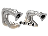 Twisted Steel 1-7/8 Inch to 2-3/4 Inch 304 Stainless Headers w/ Raw Finish Chevrolet Corvette (C8) 20-26 V8-6.2L aFe Power