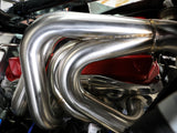 Twisted Steel 1-7/8 Inch to 2-3/4 Inch 304 Stainless Headers w/ Raw Finish Chevrolet Corvette (C8) 20-26 V8-6.2L aFe Power