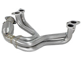 Twisted Steel Long Tube Header 304 Stainless Steel w/ Cat Toyota 86/FT86/GT86 12-19 / Scion Fr-S 13-16 / Subaru Brz 13-19 H4-2.0L aFe Power