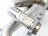 Twisted Steel Header 304 Stainless Steel w/ Cat BMW 128i (E82/88) 08-13 / 330i/335i/328i (E90/91/92/93) 06-13 L6-3.0L N51/N52/N53 aFe Power