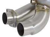 Twisted Steel Long Tube Header 304 Stainless Steel w/ Cat BMW M3 (E46) 01-06 L6-3.2L S54 aFe Power