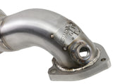 Twisted Steel Downpipe 2-1/2 Inch 304 Stainless Steel w/ Cat Mini Cooper S (R56) 07-15 L4-1.6L (t) N14/N18 aFe Power