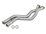 Twisted Steel 2-1/2 Inch 304 Stainless Steel X-Pipe BMW M3 (E46) 01-06 L6-3.2L S54 aFe Power