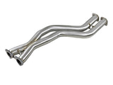Twisted Steel 2-1/2 Inch 304 Stainless Steel X-Pipe BMW M3 (E46) 01-06 L6-3.2L S54 aFe Power