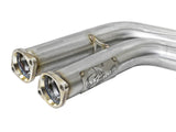 Twisted Steel 2-1/2 Inch 304 Stainless Steel X-Pipe BMW M3 (E46) 01-06 L6-3.2L S54 aFe Power