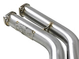 Twisted Steel 2-1/2 Inch 304 Stainless Steel X-Pipe BMW M3 (E46) 01-06 L6-3.2L S54 aFe Power