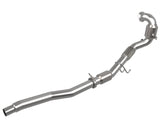 Twisted Steel Downpipe 3 Inch 304 Stainless Steel w/ Cat Volkswagen Golf R 15-19 L4-2.0L (t) aFe Power