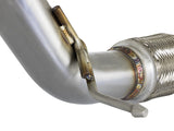 Twisted Steel 2-1/2 Inch 304 Stainless Steel Mid-Pipe Honda Civic / Civic Si 16-21 L4-1.5L (t) aFe Power
