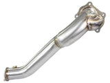 Twisted Steel 3-1/2 to 3 Inch 304 Stainless Steel Street Series Downpipe w/ Cats Mitsubishi Lancer Evo X 08-15 L4-2.0L (t) aFe Power