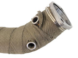 Twisted Steel 3-1/2 to 3 Inch 304 Stainless Steel Street Series Downpipe w/ Cats Mitsubishi Lancer Evo X 08-15 L4-2.0L (t) aFe Power