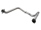 Twisted Steel 2 Inch to 2-1/2 Inch 409 Stainless Steel Street Series Y-Pipe Jeep Wrangler (JK) 12-18 V6-3.6L aFe Power