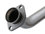 Twisted Steel 2 Inch to 2-1/2 Inch 409 Stainless Steel Street Series Y-Pipe Jeep Wrangler (JK) 12-18 V6-3.6L aFe Power