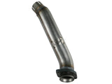 Twisted Steel 2-1/2 Inch 409 Stainless Steel Loop-Delete Downpipe Jeep Wrangler (JK) 12-18 V6-3.6L aFe Power
