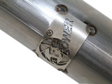 Twisted Steel 2-1/2 Inch 409 Stainless Steel Loop-Delete Downpipe Jeep Wrangler (JK) 12-18 V6-3.6L aFe Power