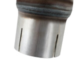 Twisted Steel 2-1/2 Inch 409 Stainless Steel Loop-Delete Downpipe Jeep Wrangler (JK) 12-18 V6-3.6L aFe Power