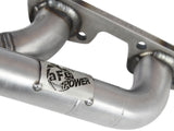 Twisted Steel 409 Stainless Steel Short Tube Header Jeep Wrangler (JK) 07-11 V6-3.8L w/o Gasket Or Seal aFe Power