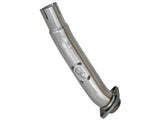 Twisted Steel 2-1/2 Inch 409 Stainless Steel Loop-Delete Downpipe Jeep Wrangler (Jl) 18-26/ Gladiator (Jt) 20-26 V6-3.6L aFe Power