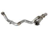 Twisted Steel 2-1/4 Inch to 2-1/2 Inch 409 Stainless Steel Street Series Y-Pipe Jeep Wrangler (Jl) 18-26/ Gladiator (Jt) 20-26 V6-3.6L aFe Power
