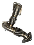 Passenger Turbo Exhaust Up Pipe for 2007-2010 6.6l LMM Duramax Kodiak Topkick