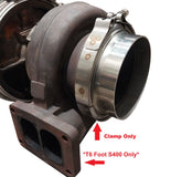 Downpipe V-Band Clamp / Turbine Outlet for S400 Turbo *T6 Foot*