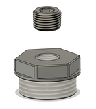 Air Intake Grid Heater Delete Plug for 6.6l LB7 Duramax Chevy GMC 2001-2004
