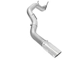Atlas 5 Inch Aluminized Steel Dpf-Back Exhaust System w/Polished Tip Dodge Ram Diesel Trucks 13-18 L6-6.7L (td) aFe Power