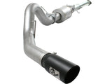 Atlas 4 Inch Aluminized Steel Cat-Back Exhaust System w/ Muffler & Black Tip Ford F-150 11-14 V6-3.5L (tt) aFe Power