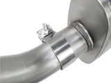 Atlas 2-1/2 Inch Aluminized Steel Cat-Back Exhaust System w/ Muffler & Polish Tip Ford Ranger 98-12 V6-4.0, 98-08 V6-3.0L, 98-01 L4-2.5L, & 01-01 L4-2.3L aFe Power