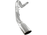 Atlas 5 Inch Aluminized Steel Dpf-Back Exhaust System w/Polished Tip Ford Diesel Trucks 08-10 V8-6.4L (td) aFe Power