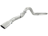 Atlas 5 Inch Aluminized Steel Dpf-Back Exhaust System w/Polished Tip Ford Diesel Trucks 08-10 V8-6.4L (td) aFe Power
