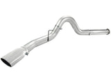 Atlas 5 Inch Aluminized Steel Dpf-Back Exhaust System w/Polished Tip Ford Diesel Trucks 11-14 V8-6.7L (td) aFe Power