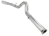 Atlas 5 Inch Aluminized Steel Dpf-Back Exhaust System w/Polished Tip Ford Diesel Trucks 11-14 V8-6.7L (td) aFe Power