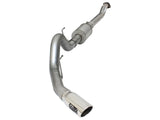 Atlas 4 Inch Aluminized Steel Cat-Back Exhaust System w/ Muffler & Polished Tip Ford F-150 15-19 V6-2.7L/3.5L (tt) aFe Power