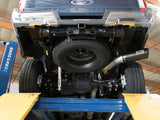 Atlas 5 Inch Aluminized Steel Dpf-Back Exhaust System w/Black Tip Ford Diesel Trucks 17-26 V8-6.7L (td) aFe Power