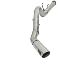Atlas 5 Inch Aluminized Steel Dpf-Back Exhaust System w/Polished Tip Ford Diesel Trucks 17-26 V8-6.7L (td) aFe Power