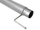 Atlas 4 Inch Aluminized Steel Dpf-Back Exhaust System w/ Polished Tip Ford F-150 18-20 V6-3.0L (td) aFe Power