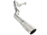 Atlas 5 Inch Aluminized Steel Dpf-Back Exhaust System w/Polished Tip GM Diesel Trucks 07.5-10 V8-6.6L (td) Lmm aFe Power