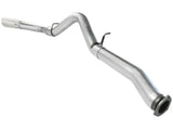 Atlas 5 Inch Aluminized Steel Dpf-Back Exhaust System w/Polished Tip GM Diesel Trucks 07.5-10 V8-6.6L (td) Lmm aFe Power