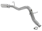 Atlas 3-1/2 Inch Aluminized Steel Dpf-Back Exhaust System w/Polished Tip GM Colorado/Canyon 16-22 L4-2.8L (td) Lwn aFe Power