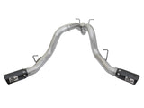 Atlas 4 Inch Aluminized Steel Dpf-Back Exhaust System w/ Black Tip GM Diesel Trucks 17-19 V8-6.6L (td) L5P aFe Power