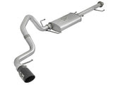 Scorpion 2-1/2 Inch Aluminized Steel Cat-Back Exhaust System w/ Black Tip Toyota Fj Cruiser 07-18 V6-4.0L aFe Power