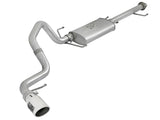 Scorpion 2-1/2 Inch Aluminized Steel Cat-Back Exhaust System w/ Polished Tip Toyota Fj Cruiser 07-18 V6-4.0L aFe Power