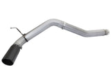 Atlas 5 Inch Aluminized Steel Dpf-Back Exhaust System w/Black Tip Nissan Titan Xd 16-19 V8-5.0L (td) aFe Power