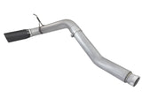 Atlas 5 Inch Aluminized Steel Dpf-Back Exhaust System w/Black Tip Nissan Titan Xd 16-19 V8-5.0L (td) aFe Power