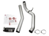 Atlas 4 Inch Aluminized Steel Dpf-Back Exhaust System w/Black Tip Nissan Titan Xd 16-19 V8-5.0L (td) aFe Power